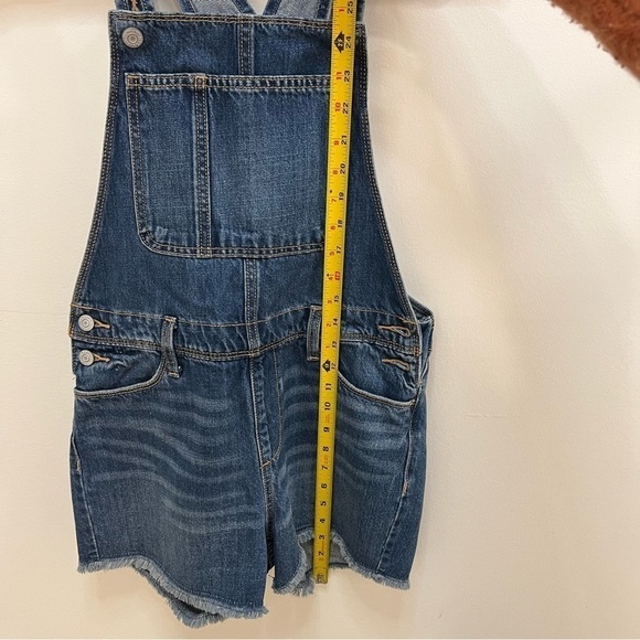SHORT Denim Overalls Bibs - Picture 6 of 16